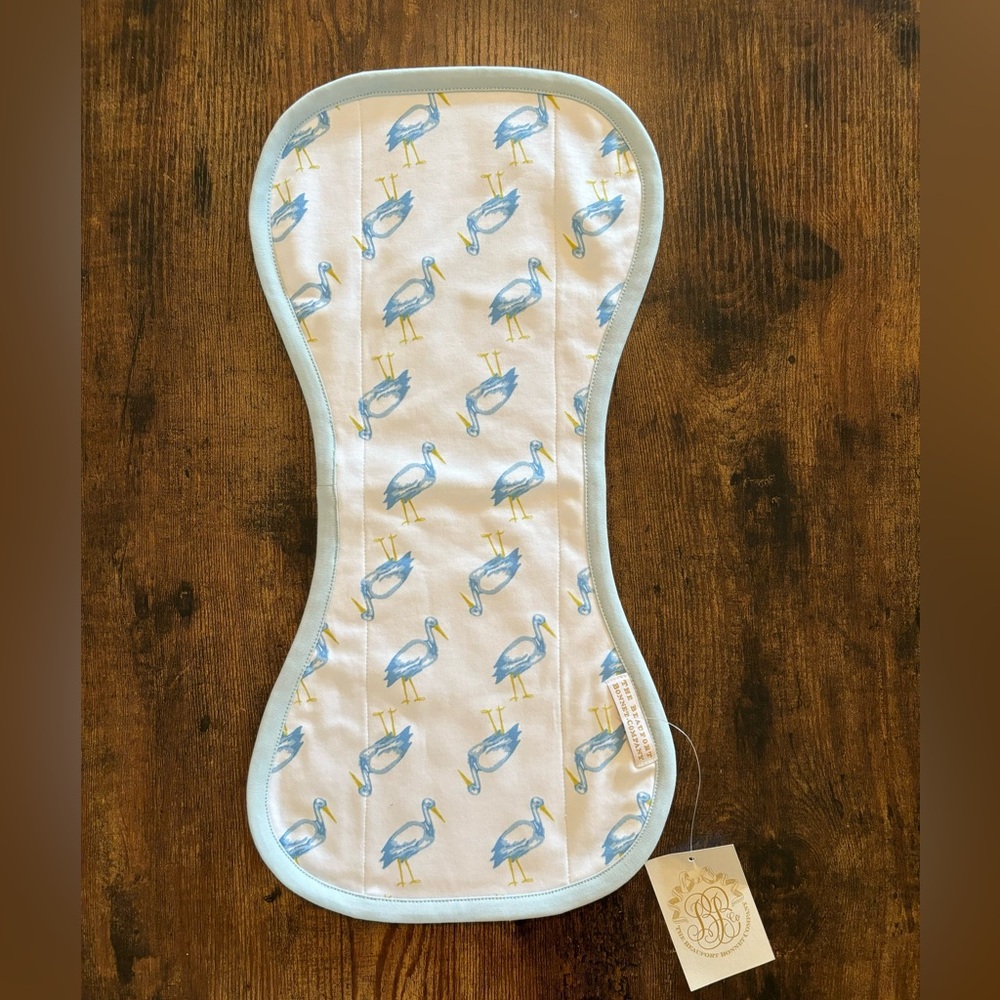 NWT The Beaufort Bonnet Company Burp Cloth